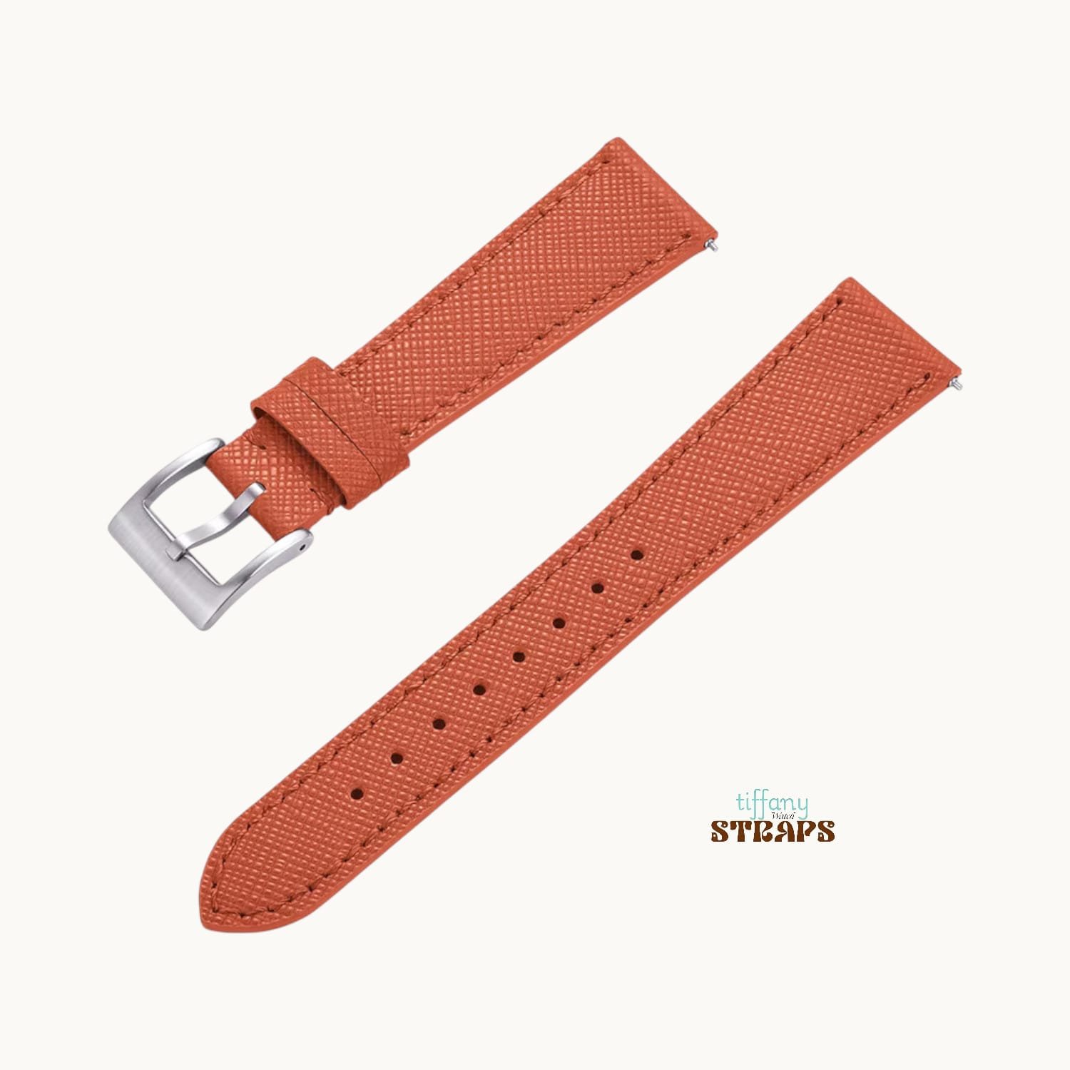 Saffiano Signature Leather Strap - Image 8