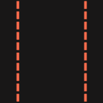 Black-Orange Stitch