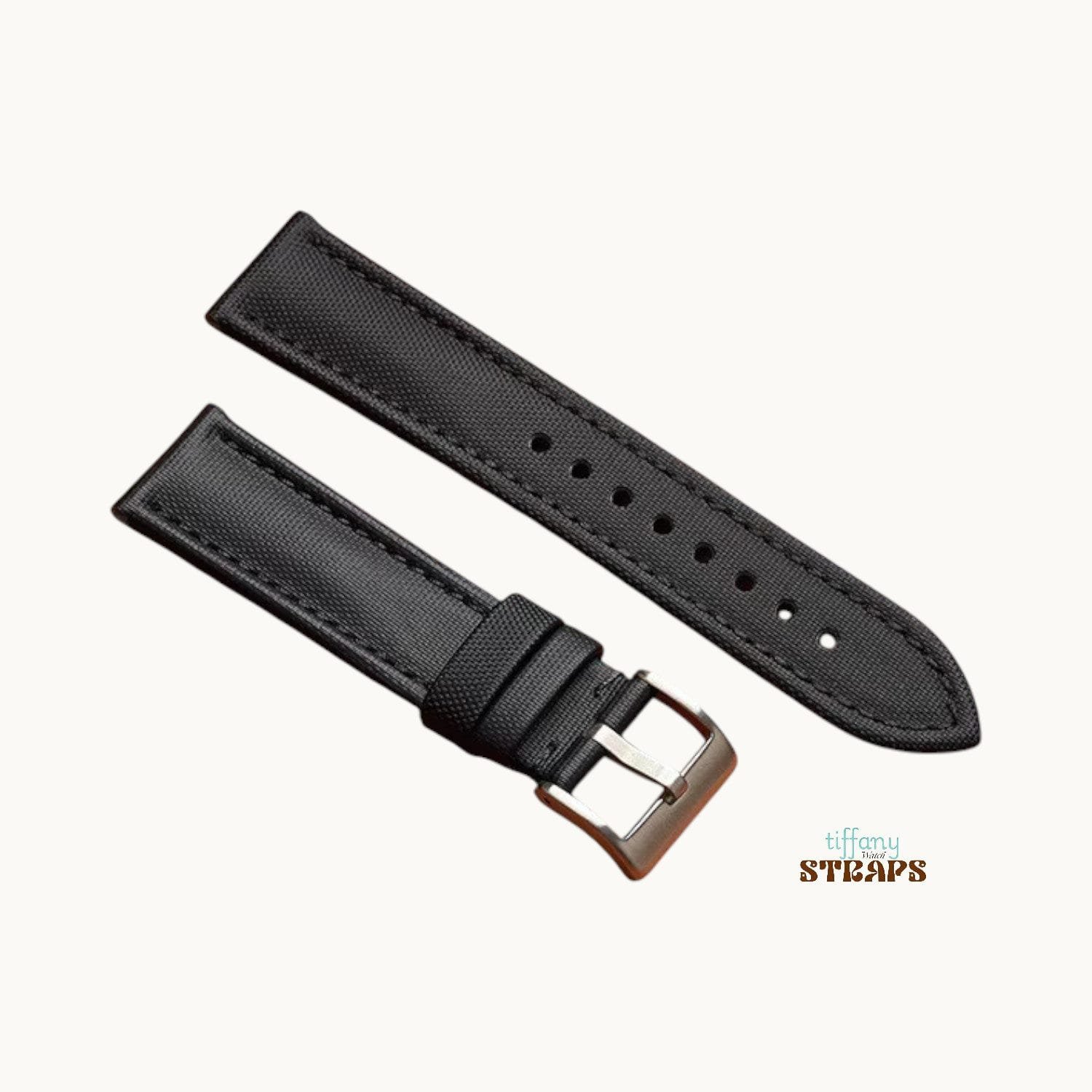 Black Sailcloth Strap