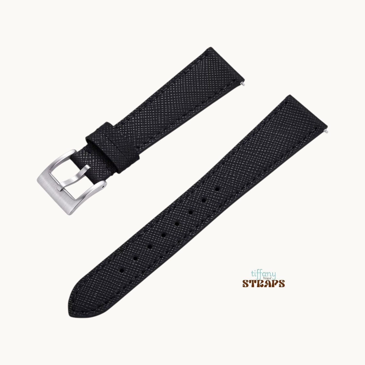 Saffiano Signature Leather Strap - Image 3
