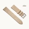 Suede Leather Straps Cream