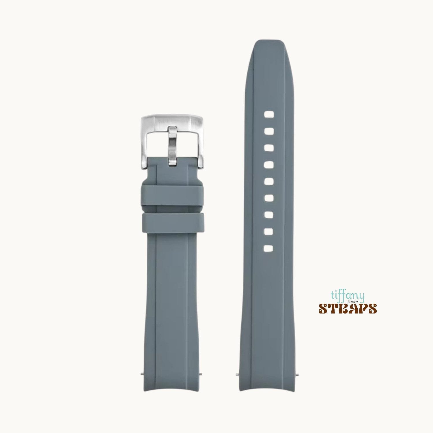 Curved Smooth Rubber Straps - Image 3