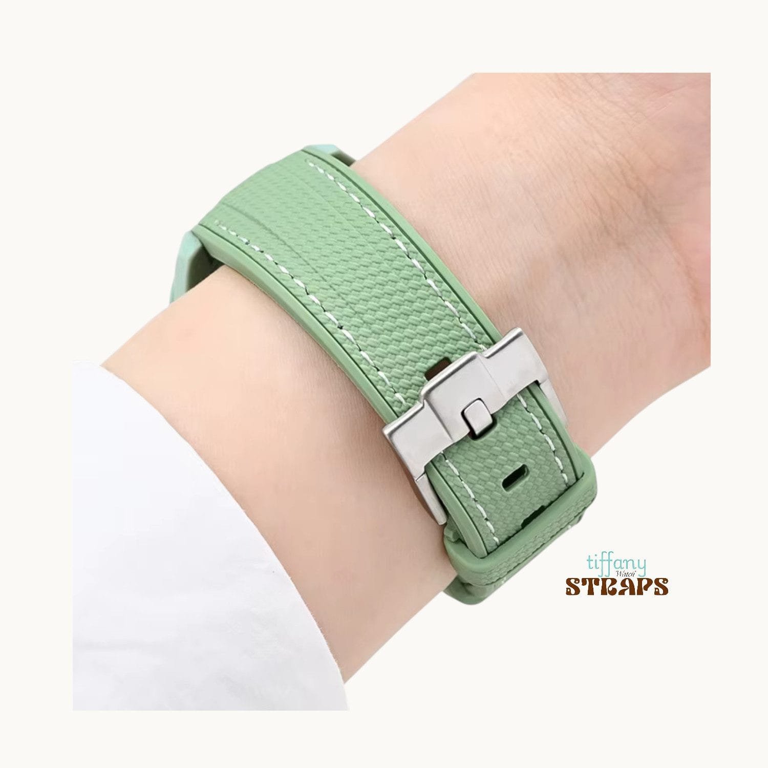 Curved Textured Rubber Strap - Image 19