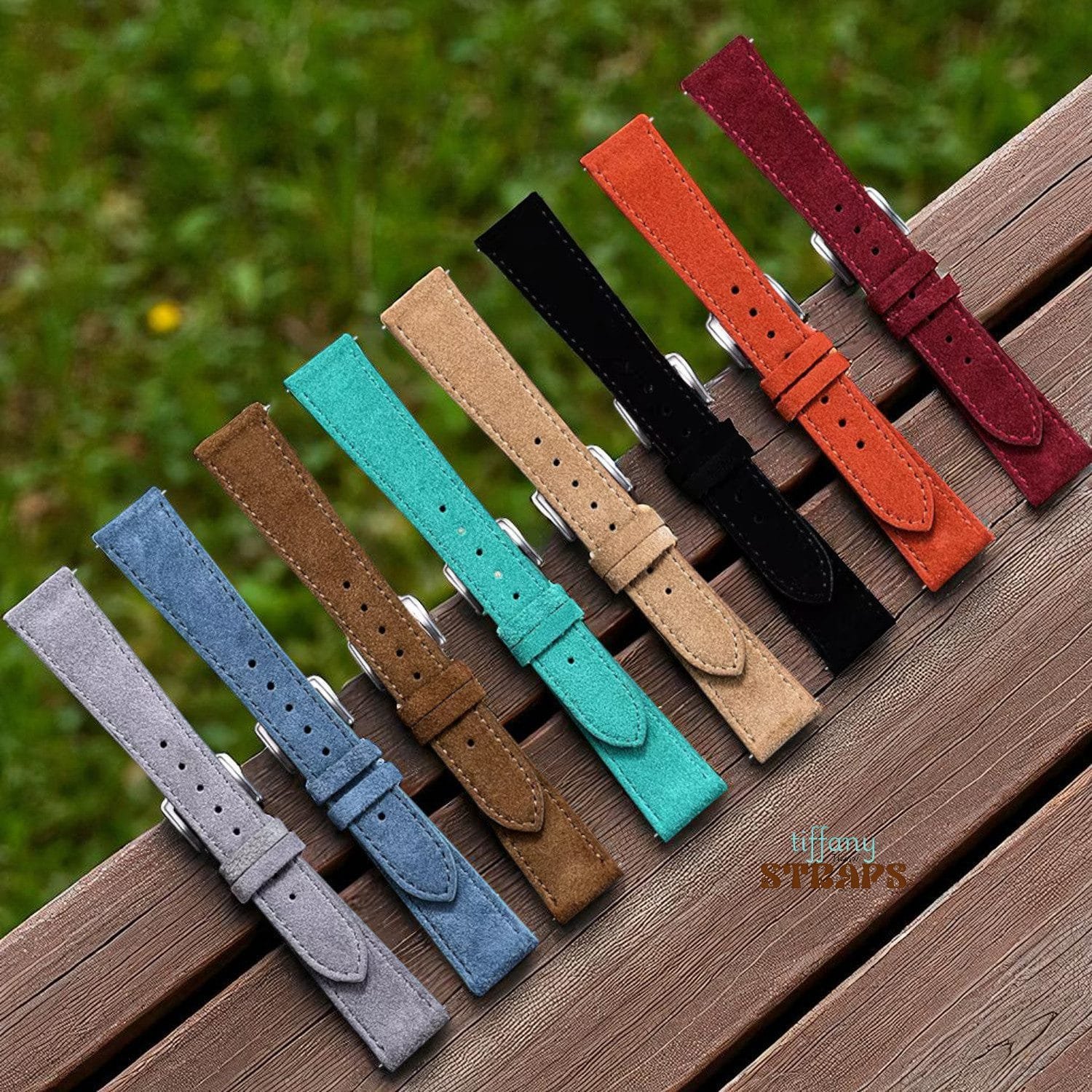 Italian Suede Leather Strap - Image 1