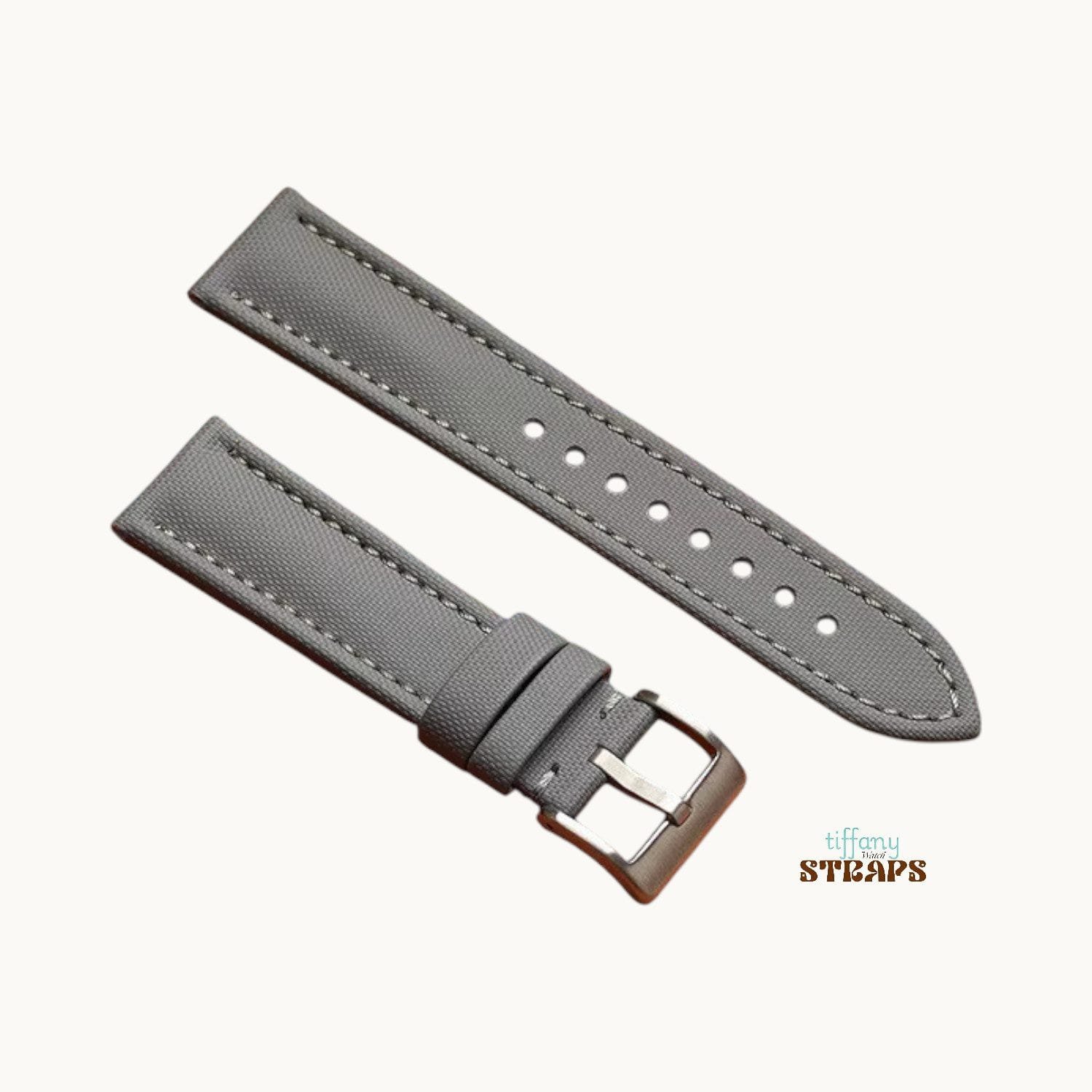 Grey Sailcloth Strap