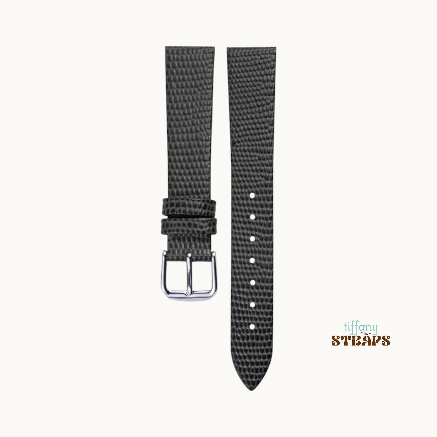 Lizard Emboss Slim Leather Strap - Image 2