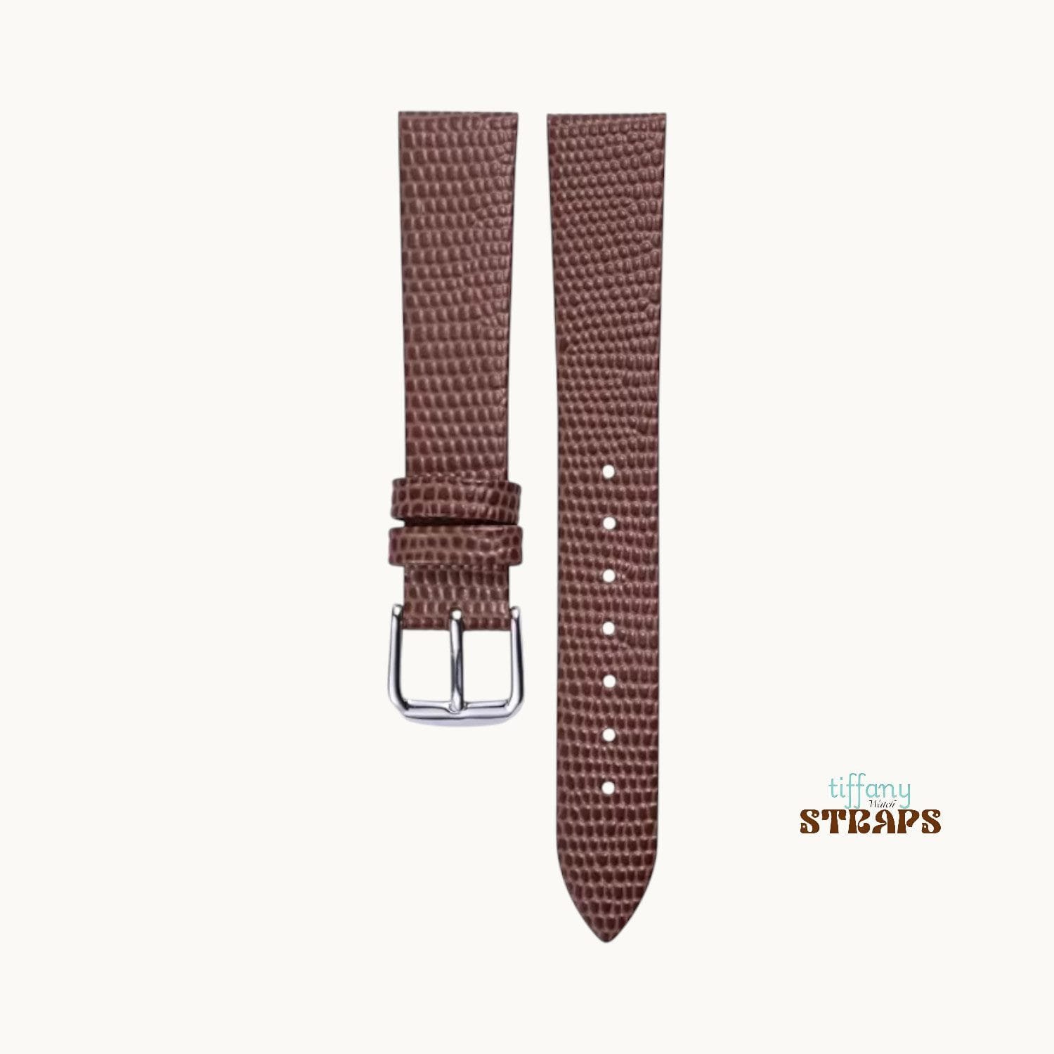 Lizard Emboss Slim Leather Strap - Image 3
