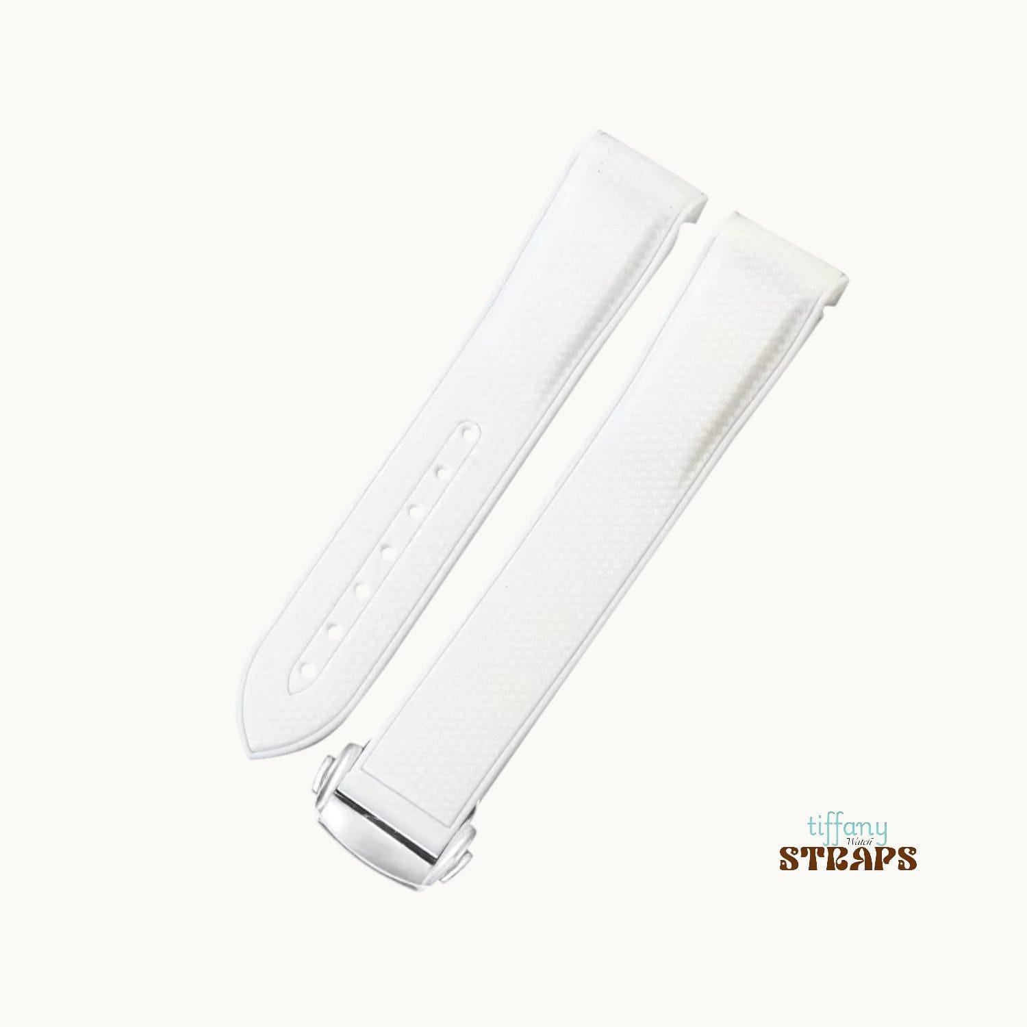 Curved Textured Strap with Clasp - Image 6