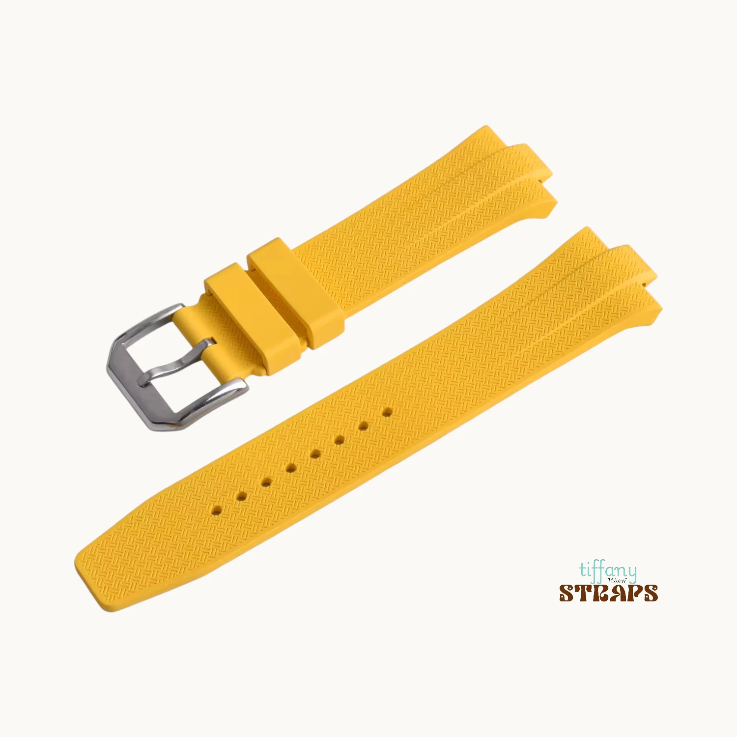 Tsuyosa FKM Strap Yellow with Quick Release