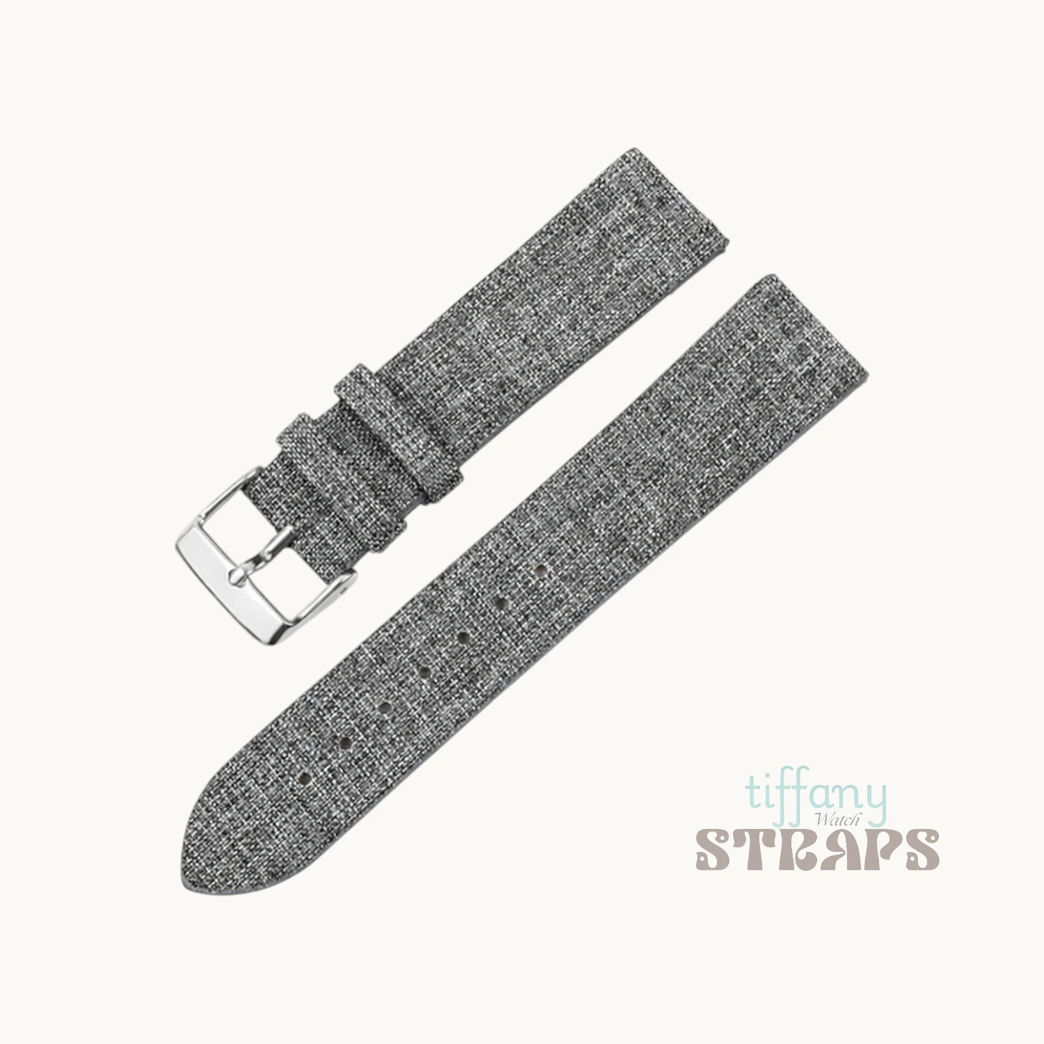 Cotton Linen Strap with Quick Release by Tiffany Watch Straps