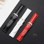 Polished Padded Leather Strap