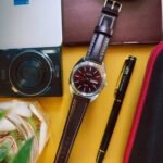 Pull-up Padded Leather Strap - wax finish