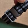 Parachute Paratrooper Straps Black Hardwareby Tiffany Watch Straps